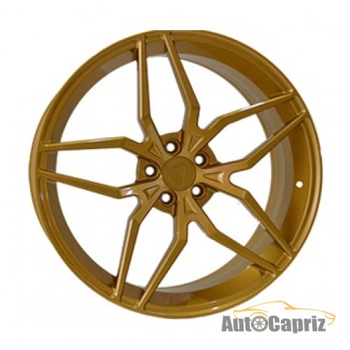 Диски Vissol Forged F-928 Gloss-Gold R19 W8.5 PCD5x100 ET45.0 DIA56.1